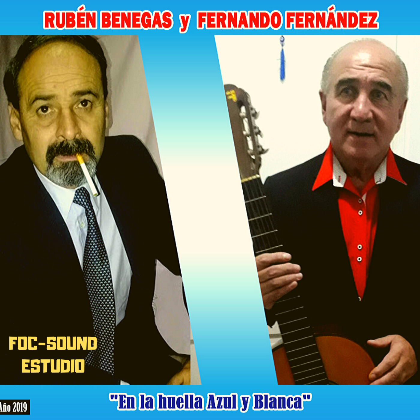 "En la huella, azul y blanca" con Fernando Fernandez.