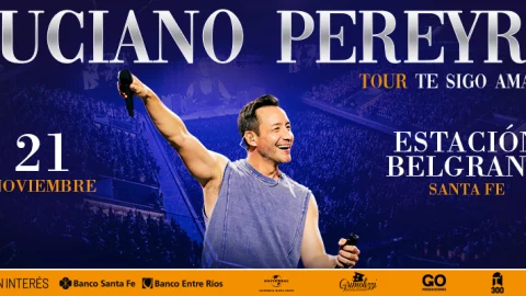 Luciano Pereyra en Estación Belgrano