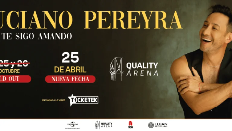 Luciano Pereyra vuelve al Quality Arena en Abril