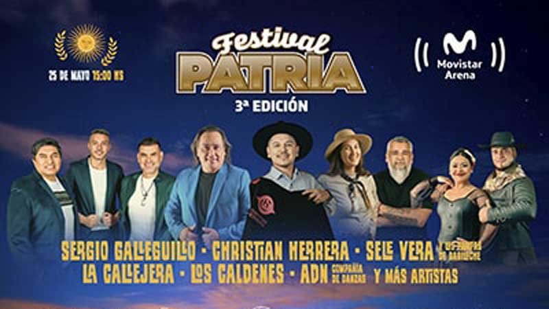Festival Patria 2025 en Buenos Aires: ¡Celebrá el Folklore Argentino en el Movistar Arena!