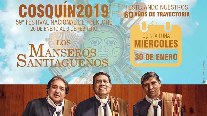 Los Manseros Santiagueños en Cosquín 2019